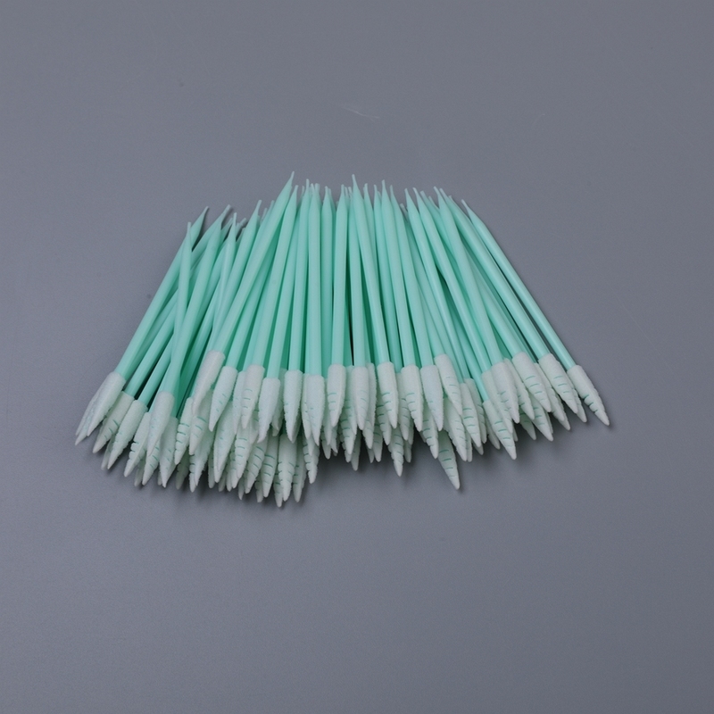 TX751 Tipo Espiral Ponto Swab. Atinge áreas de difícil acesso para limpeza, 67mm de comprimento.
