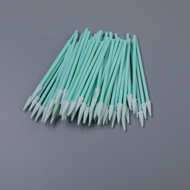 TX750 76mm Precision Sponge Swab - Ponta Quadrada de 3.2mm - para Borda de Wafer, Probe Card, Wire Bond Pads & Die Attach - Sala Limpa