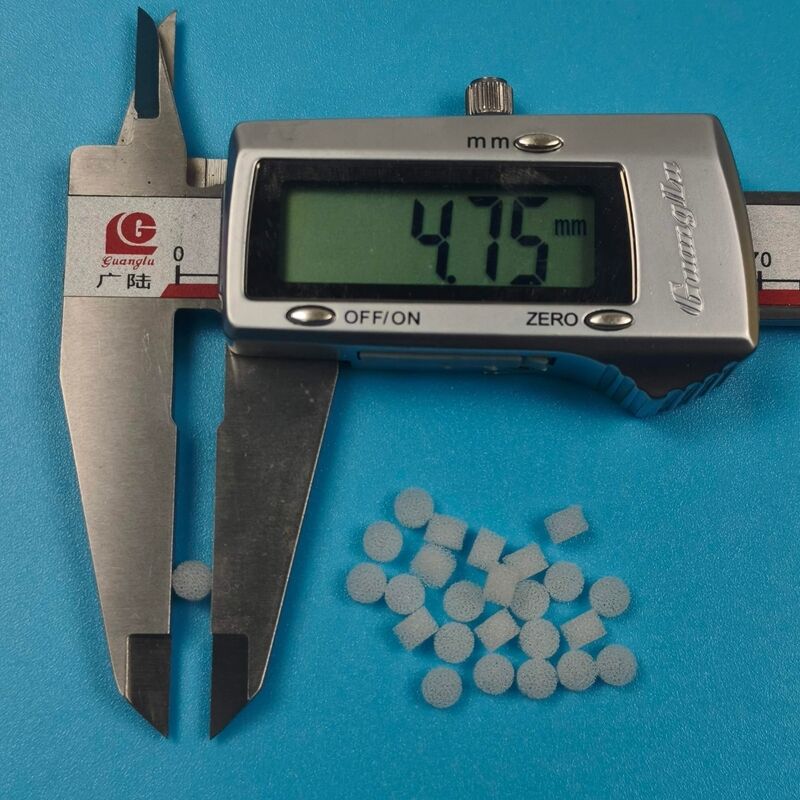 Cotonete de espuma de poliuretano de cilindro pequeno de 4,7 mm aplicador de esponja médica cotonete de aplicação de pasta e líquido dental